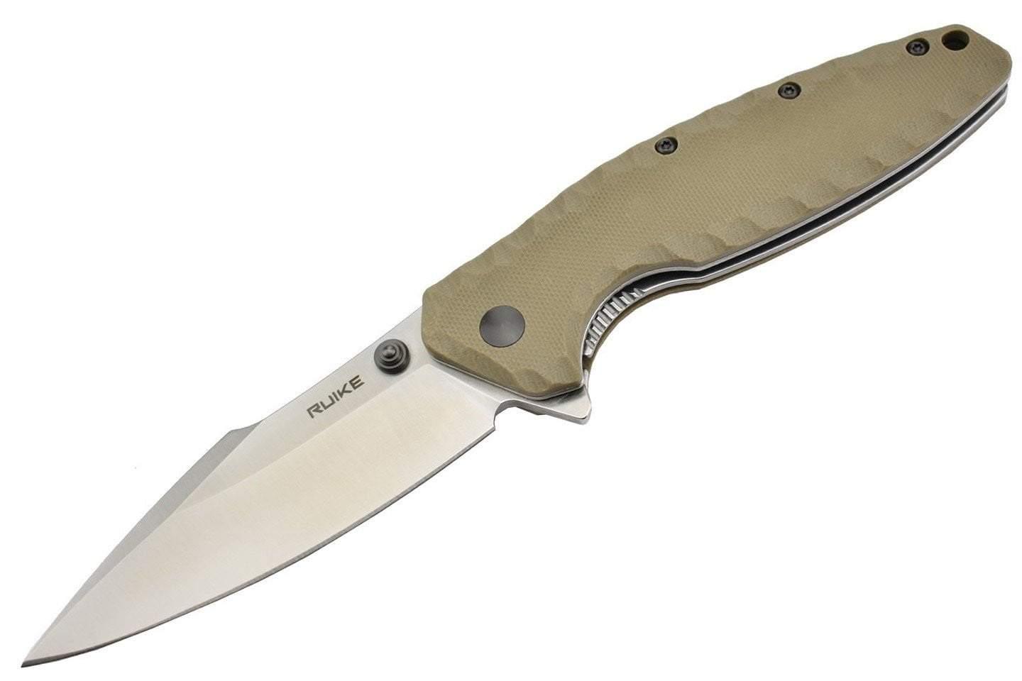 Couteau RUIKE P843-W LAME ACIER 12C27 MANCHE G10 Site Officiel FENIX® - Votre boutique en ligne Fenix®