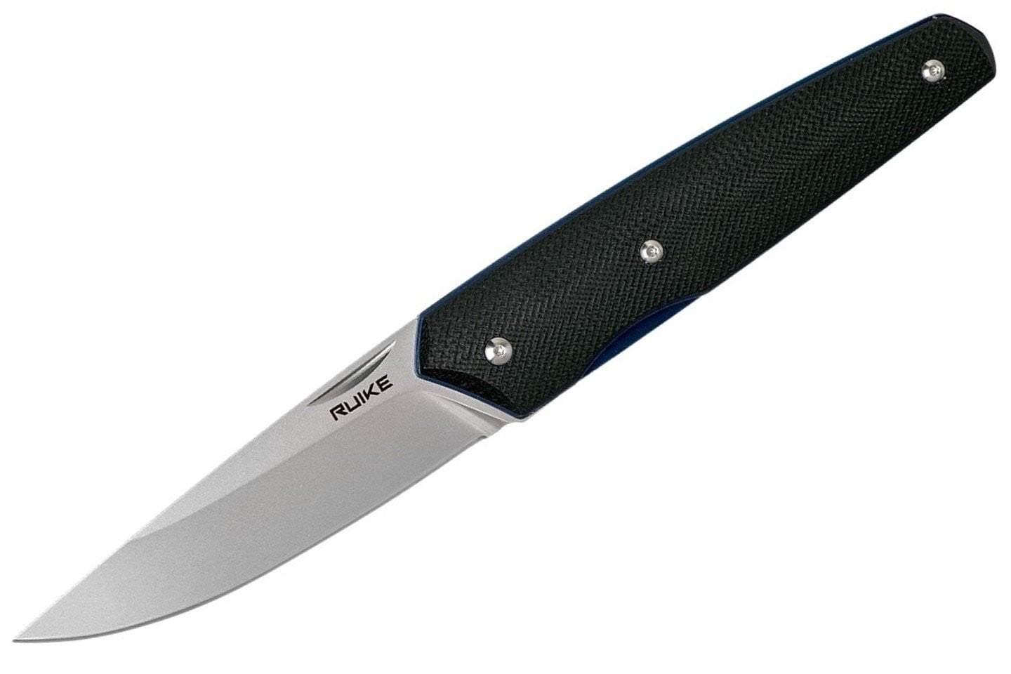Couteau RUIKE P848-B NOIR COUTEAU DE POCHE LAME ACIER 14C28N MANCHE G10 Site Officiel FENIX® - Votre boutique en ligne Fenix®
