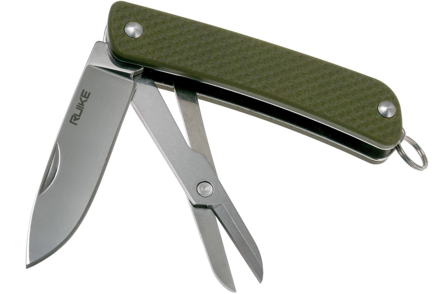Couteau RUIKE S22G COUTEAU MULTIFONCTIONS COLLECTION CRITERION VERT LAME 12C27 MANCHE G10