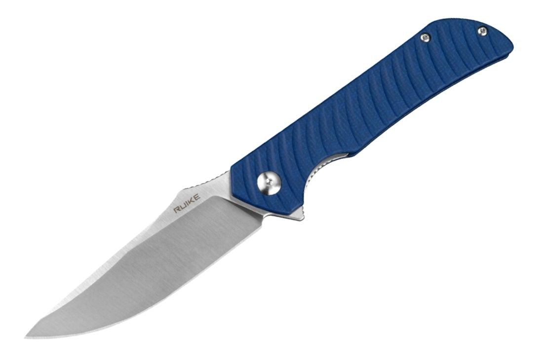 Couteau RUIKE P123-ME COUTEAU DE POCHE LAME EN ACIER 14C28N MANCHE EN MICARTA