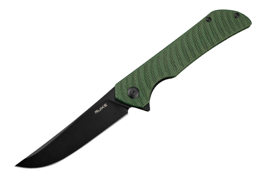 Couteau RUIKE P122-MG COUTEAU DE POCHE LAME EN ACIER 14C28N MANCHE EN MICARTA