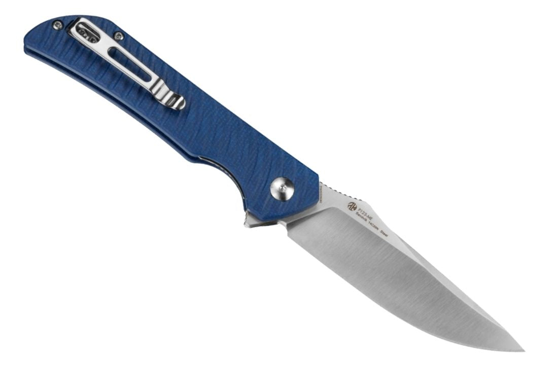 Couteau RUIKE P123-ME COUTEAU DE POCHE LAME EN ACIER 14C28N MANCHE EN MICARTA