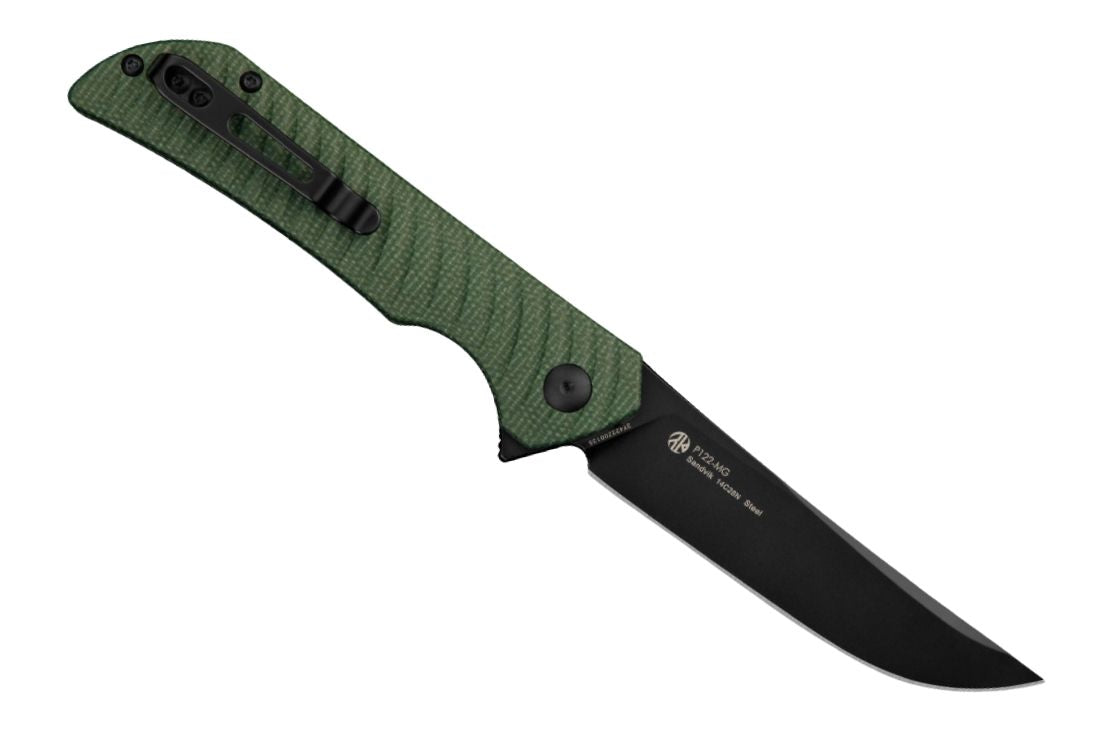 Couteau RUIKE P122-MG COUTEAU DE POCHE LAME EN ACIER 14C28N MANCHE EN MICARTA