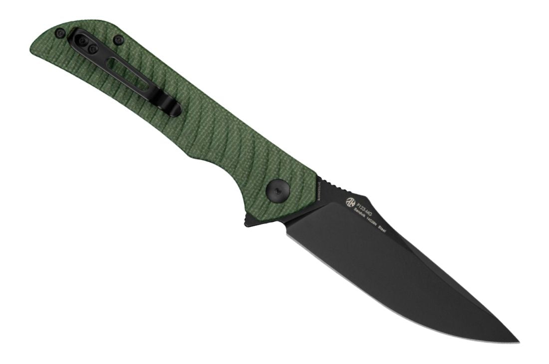 Couteau RUIKE P123-MG COUTEAU DE POCHE LAME EN ACIER 14C28N MANCHE EN MICARTA