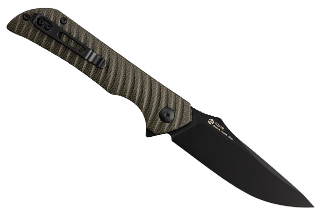 P123-MB - Pocket Knife - Black