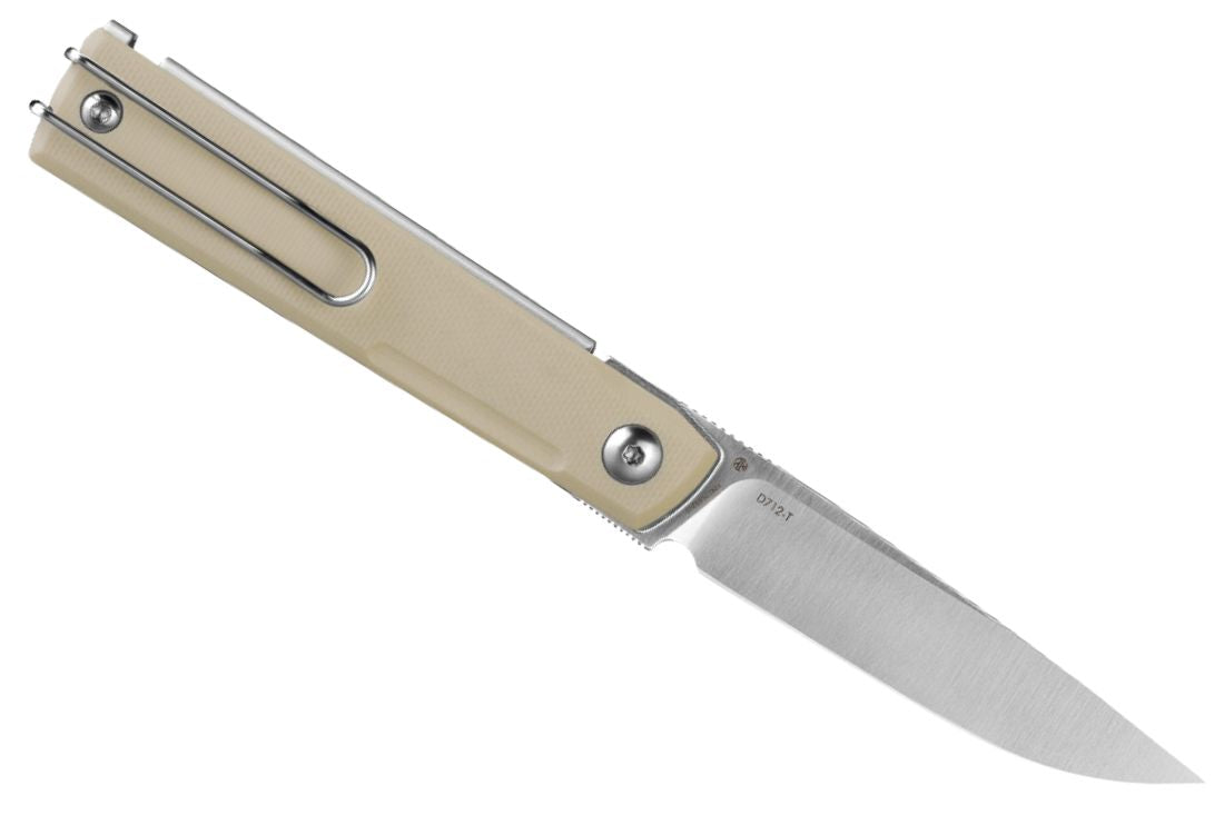 D712T - Couteau de poche - Blanc