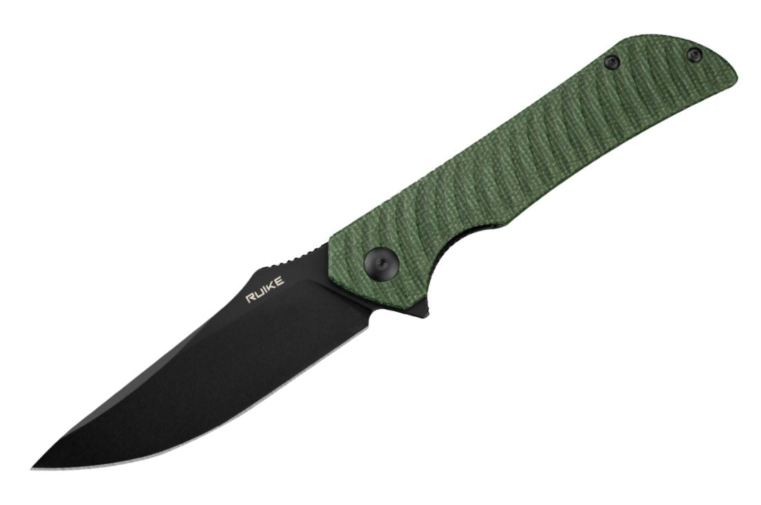 Couteau RUIKE P123-MG COUTEAU DE POCHE LAME EN ACIER 14C28N MANCHE EN MICARTA