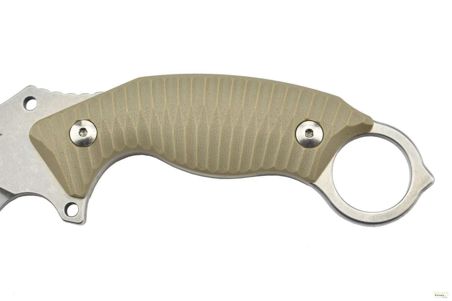 Couteau RUIKE F181-W Couteau Karambit acier 14C28N manche G10 Site Officiel FENIX® - Votre boutique en ligne Fenix®