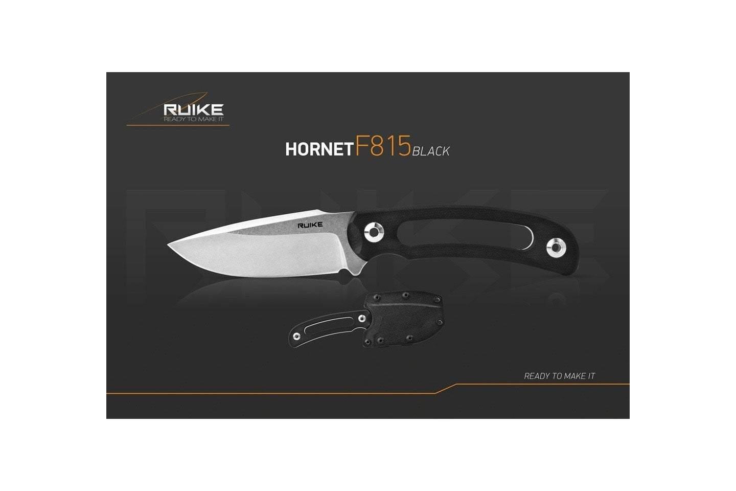 Couteau RUIKE F815B HORNET NOIR - COUTEAU 190MM Site Officiel FENIX® - Votre boutique en ligne Fenix®