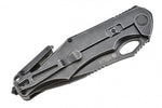 Couteau RUIKE M195-B - Tactical Rescue - Lame semi dentelée acier D2 manche G10 Revendeur Officiel Lampes FENIX depuis 2008 | Votre Boutique en ligne FENIX®