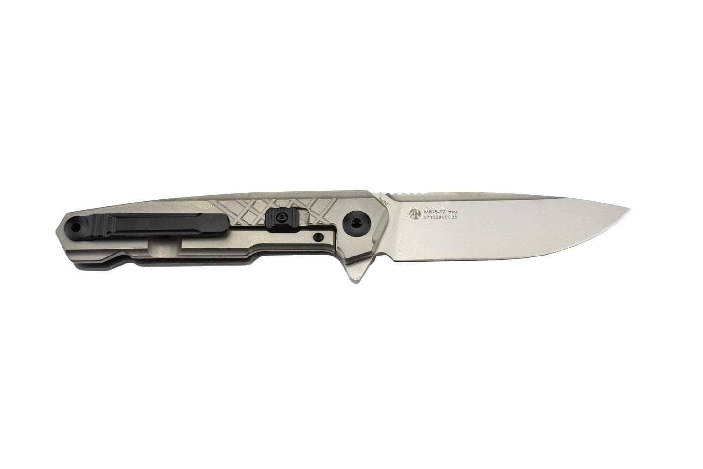 Couteau RUIKE M875-TZ COUTEAU PLIANT LAME ACIER N690 MANCHE TITANE Site Officiel FENIX® - Votre boutique en ligne Fenix®
