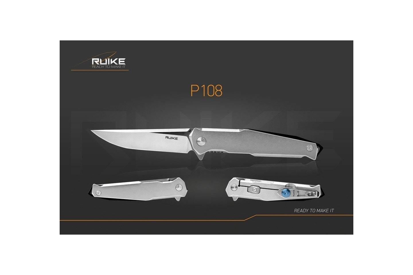 Couteau RUIKE P108SF - COUTEAU 210MM Site Officiel FENIX® - Votre boutique en ligne Fenix®