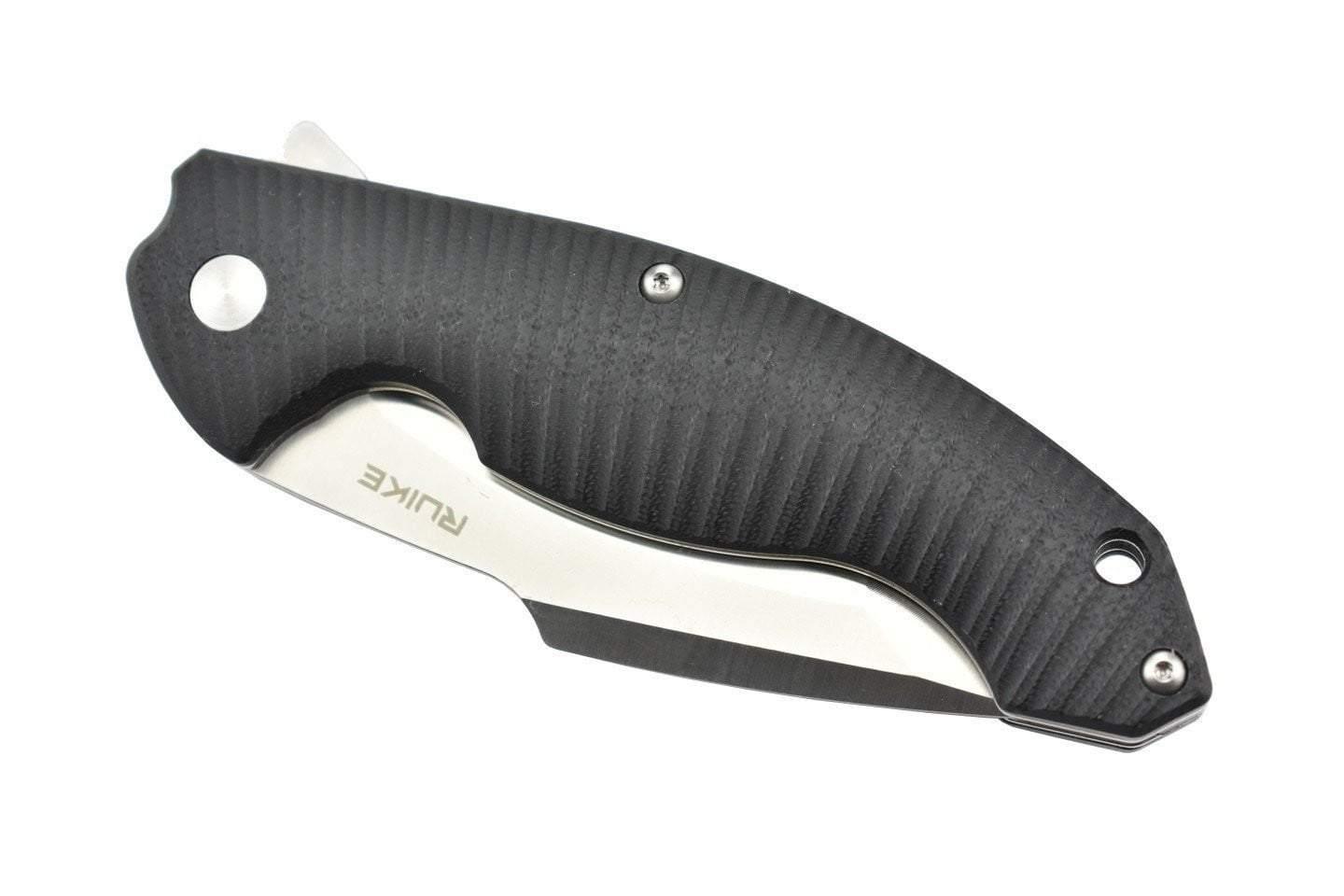 Couteau Ruike P851-B - lame acier 14C28N - manche G10 Site Officiel FENIX® - Votre boutique en ligne Fenix®
